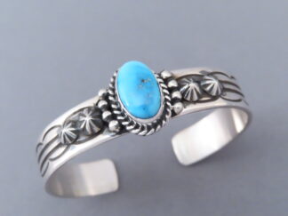 Riviera Turquoise Cuff Bracelet by John Nelson