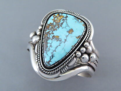 Cuff Bracelet with Tyrone Turquoise