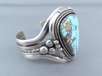 Cuff Bracelet with Tyrone Turquoise