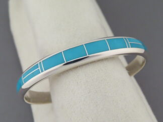 Turquoise Inlay Cuff Bracelet