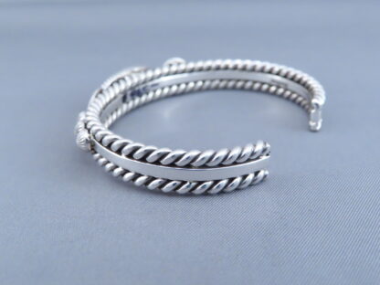 Sugilite & Sterling Silver Cuff Bracelet by Artie Yellowhorse