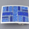 Lapis Inlay Belt Buckle