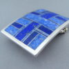 Lapis Inlay Belt Buckle