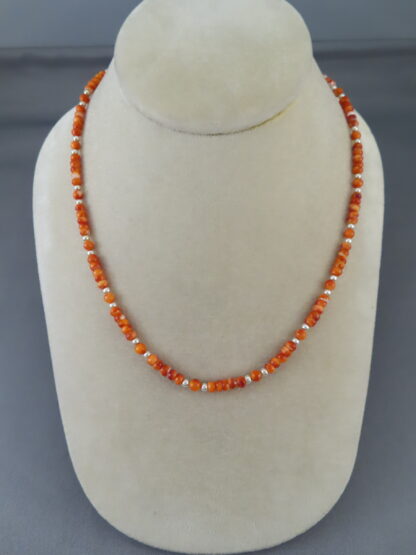 Spiny Oyster Shell Necklace by Desiree Yellowhorse