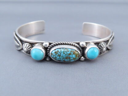 Sleeping Beauty AND Kingman Turquoise Cuff Bracelet