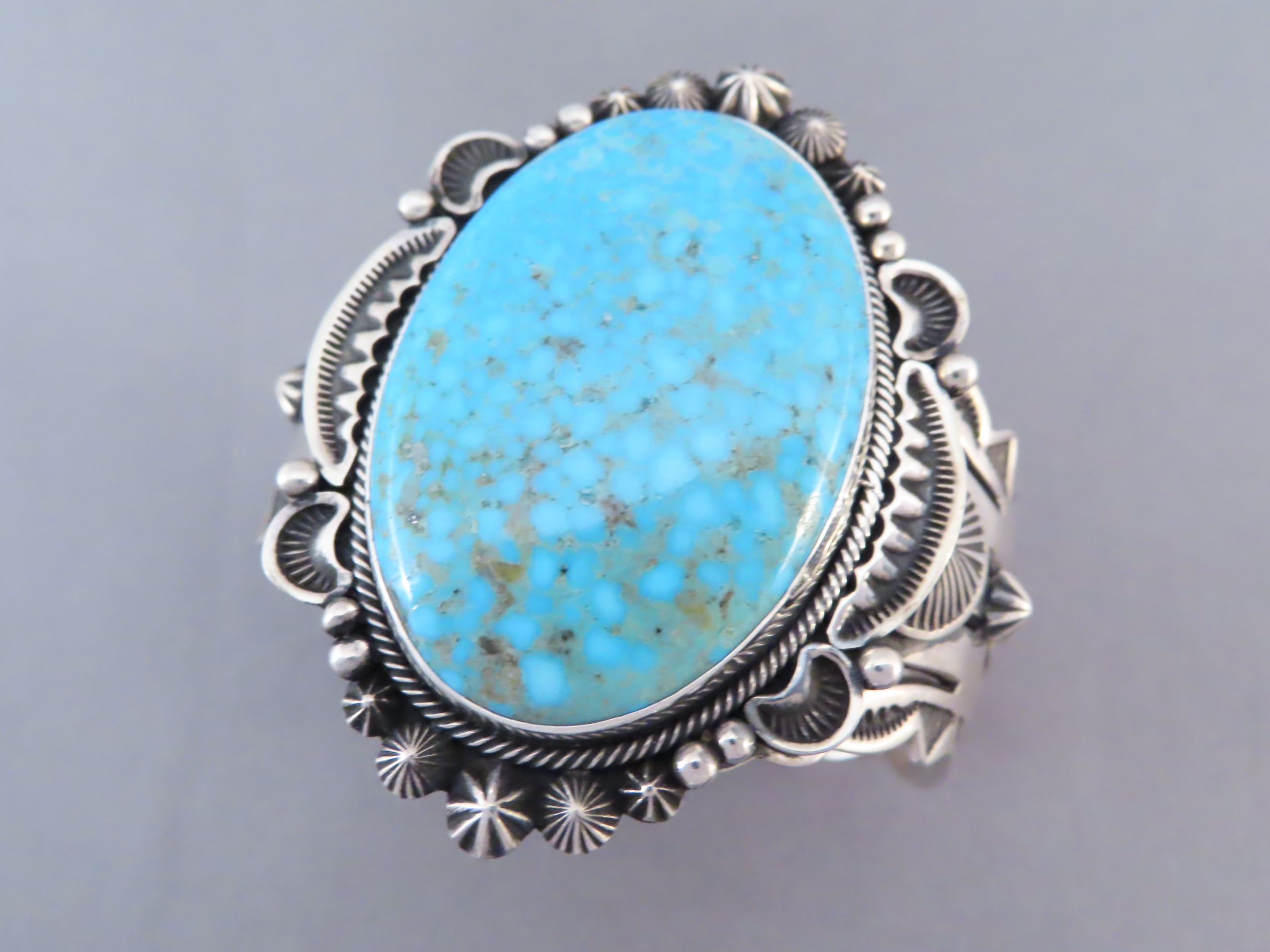 Aaron Toadlena Kingman Turquoise Bracelet Cuff