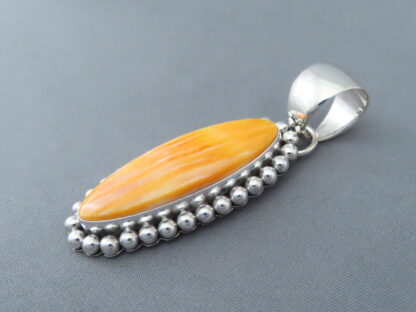 Spiny Oyster Shell Pendant by Artie Yellowhorse