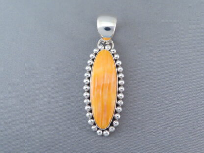 Spiny Oyster Shell Pendant by Artie Yellowhorse
