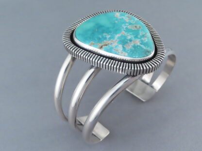 Easter Blue Turquoise Cuff Bracelet