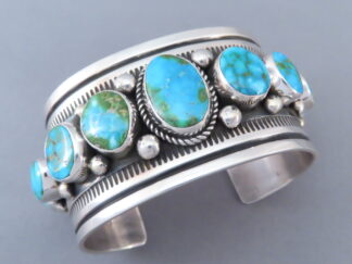Turquoise Cuff Bracelet (Sonoran Gold Turquoise)