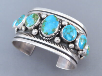 Turquoise Cuff Bracelet (Sonoran Gold Turquoise)