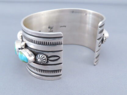 Turquoise Cuff Bracelet (Sonoran Gold Turquoise)