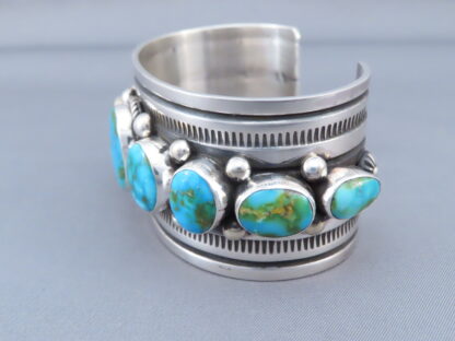 Turquoise Cuff Bracelet (Sonoran Gold Turquoise)