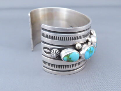 Turquoise Cuff Bracelet (Sonoran Gold Turquoise)