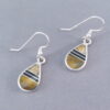 Multi-Stone Inlay Earrings – Teardrops