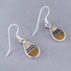 Multi-Stone Inlay Earrings – Teardrops