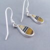 Multi-Stone Inlay Earrings – Teardrops