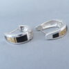 Multi-Stone Inlay Earrings (Smaller ‘Huggies’)