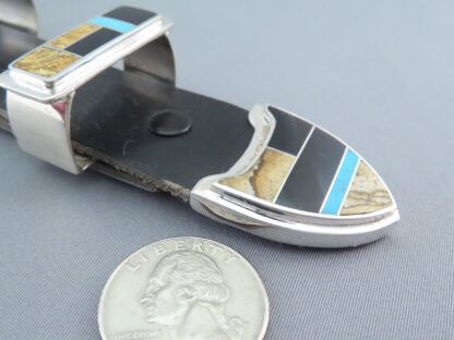 Multi-Stone Inlay Ranger Buckle Set with Turquoise