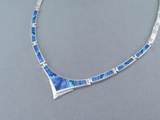 Lapis & Opal Inlay Necklace