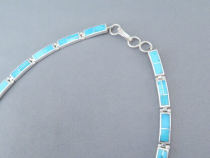 Turquoise Inlay Necklace – Full Turquoise Necklace