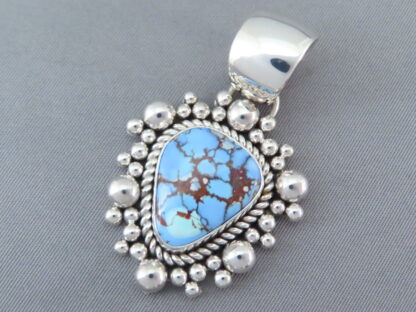 Artie Yellowhorse Golden Hills Turquoise Pendant