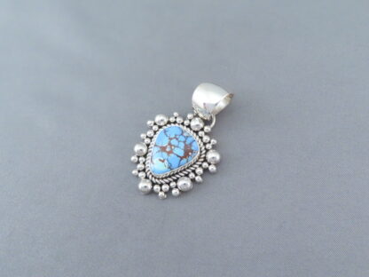 Artie Yellowhorse Golden Hills Turquoise Pendant