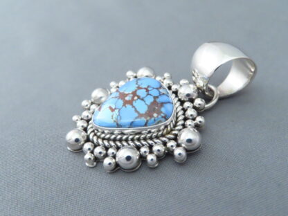 Artie Yellowhorse Golden Hills Turquoise Pendant