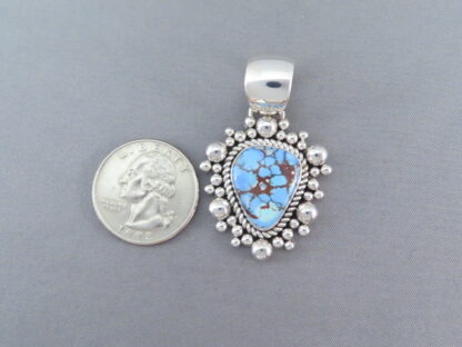 Artie Yellowhorse Golden Hills Turquoise Pendant