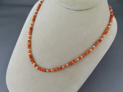 Spiny Oyster Shell Necklace by Desiree Yellowhorse