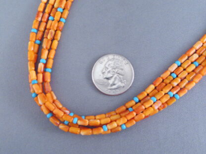 Spiny Oyster Shell Necklace by Desiree Yellowhorse