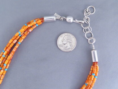 Spiny Oyster Shell Necklace by Desiree Yellowhorse