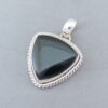 Black Onyx Pendant by Artie Yellowhorse