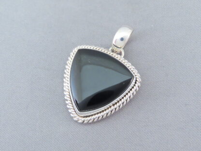 Black Onyx Pendant by Artie Yellowhorse