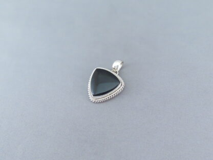 Black Onyx Pendant by Artie Yellowhorse