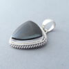 Black Onyx Pendant by Artie Yellowhorse