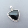 Black Onyx Pendant by Artie Yellowhorse