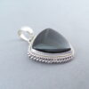 Black Onyx Pendant by Artie Yellowhorse