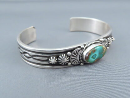 Smaller Royston Turquoise Cuff Bracelet