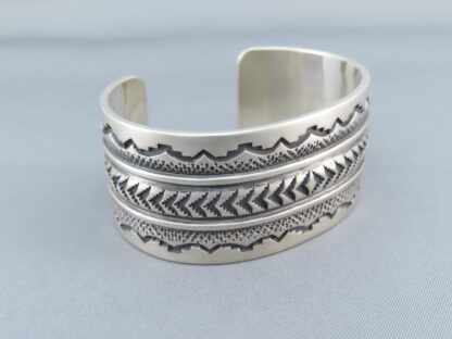 Leonard Gene Sterling Silver Cuff Bracelet
