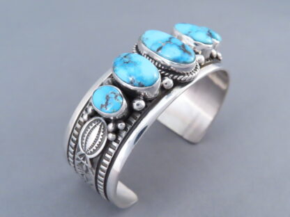Riviera Turquoise Sterling Silver Cuff Bracelet