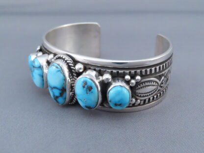 Riviera Turquoise Sterling Silver Cuff Bracelet