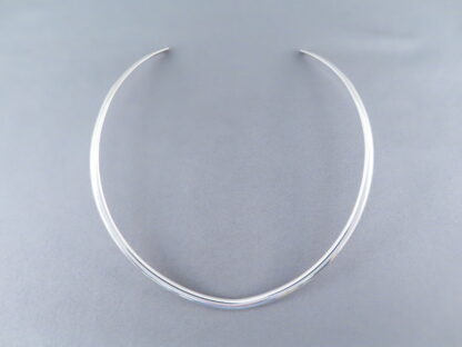 Sterling Silver Collar Necklace by Artie Yellowhorse (5mm)