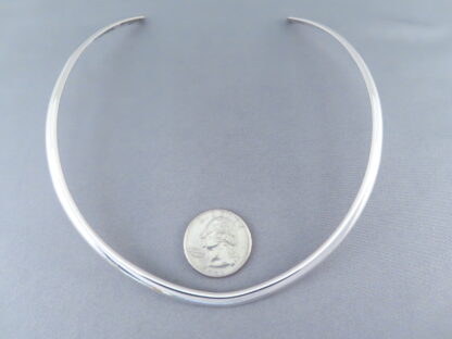 Sterling Silver Collar Necklace by Artie Yellowhorse (5mm)