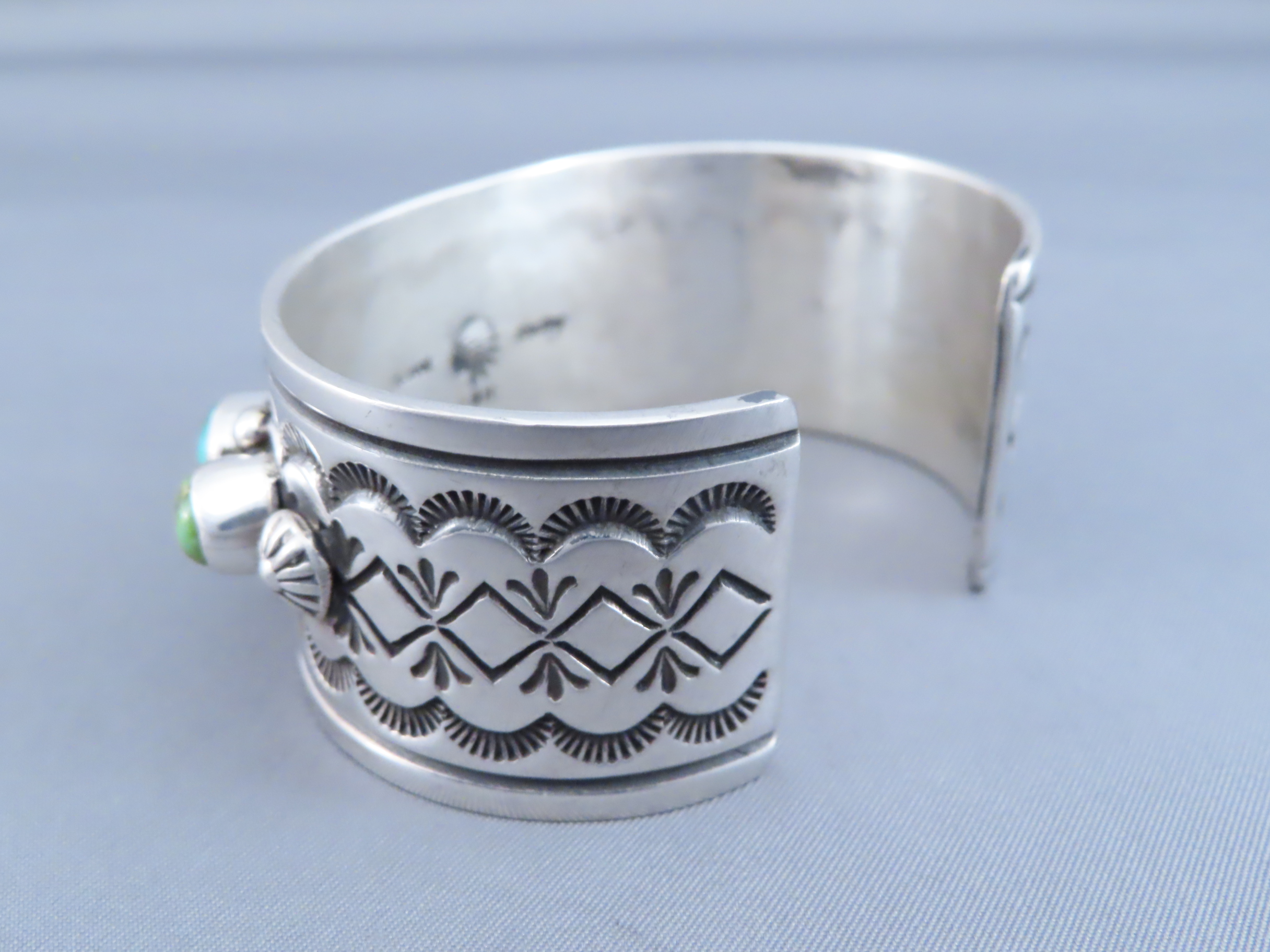 Cuff Bracelet with ‘Sonoran Gold’ Turquoise