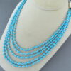 Layered Sleeping Beauty Turquoise Necklace by Desiree Yellowhorse