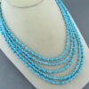 Layered Sleeping Beauty Turquoise Necklace by Desiree Yellowhorse