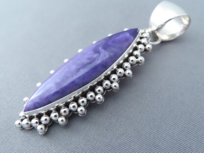Charoite Pendant by Artie Yellowhorse