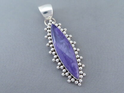 Charoite Pendant by Artie Yellowhorse