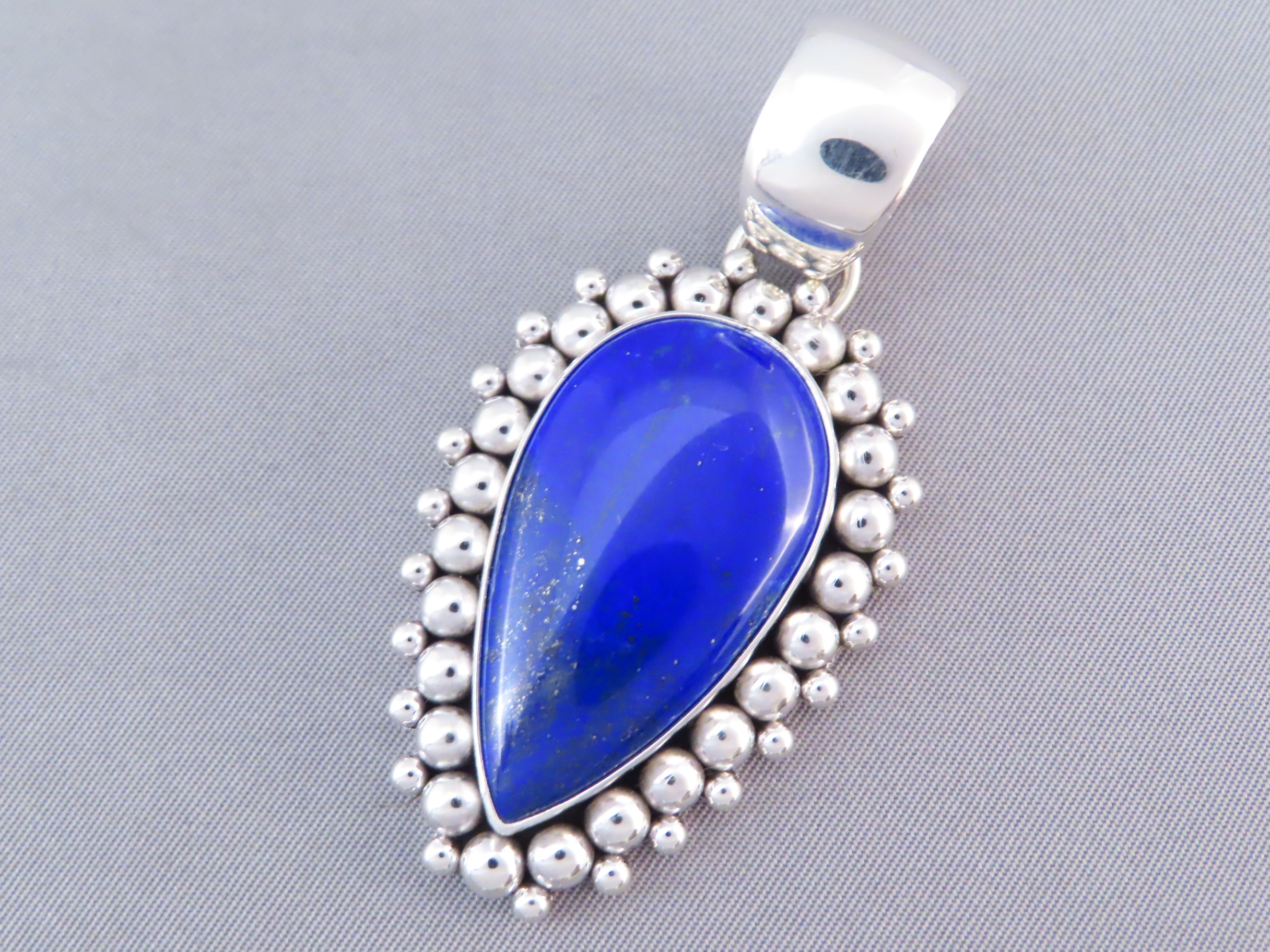 Lapis Pendant by Artie Yellowhorse